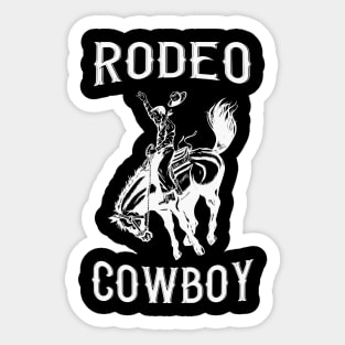 Rodeo Cowboy Sticker